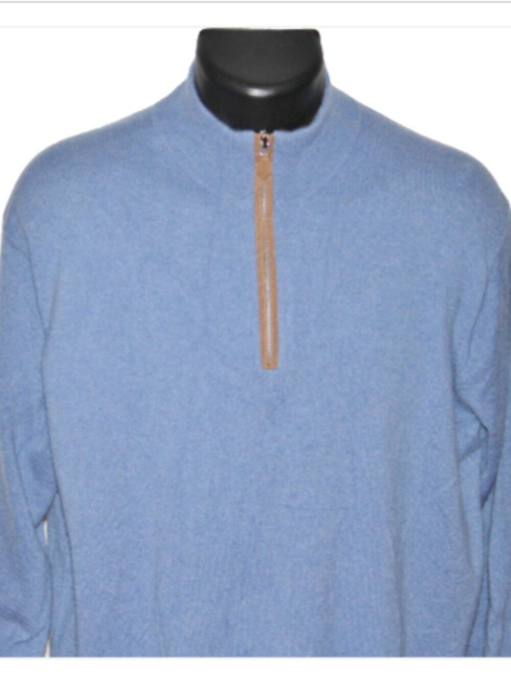 Peter Millar Crown Crafted Artisan 97% Cashmere Flex Quarter Zip Sweater XL $695